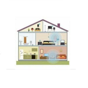 PIX-LINK 4 Antennás vezeték nélküli Mini Router, WIFI jelerősítő LV-WR09