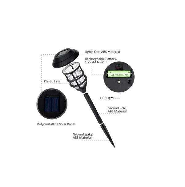 Napelemes kültéri lámpa szett 6 db-os X20 - Image 4