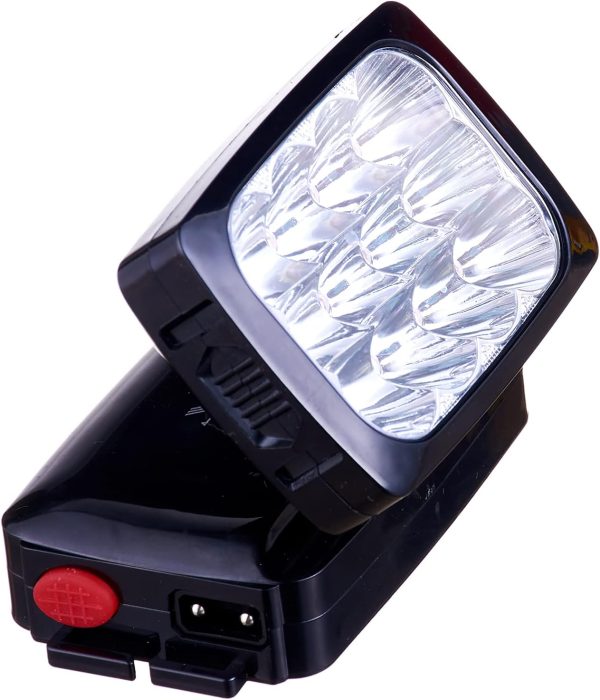 YAJIA YJ-1837 Szuper fényes LED fejlámpa, újratölthető, fekete - Image 2