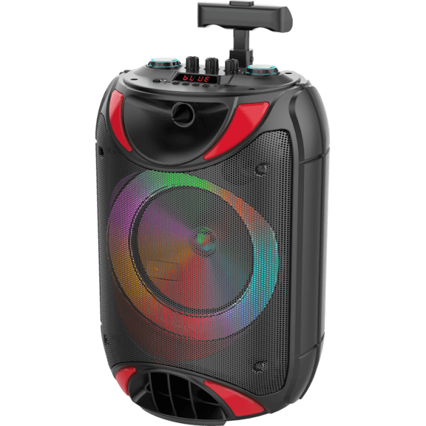 ZQS8118 Super Bass Bluetooth bőrönd hangszóró - Image 2