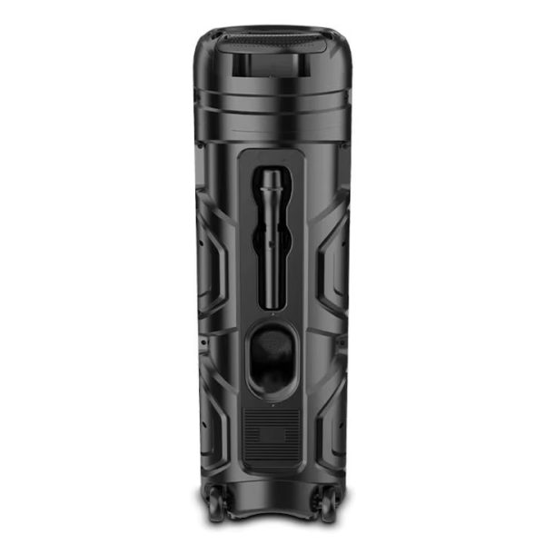 ZQS8301 Hordozható hangszóró,BT/FM/AUX/USB, RGB, mikrofon, 40W RMS/120W PMPO - Image 4