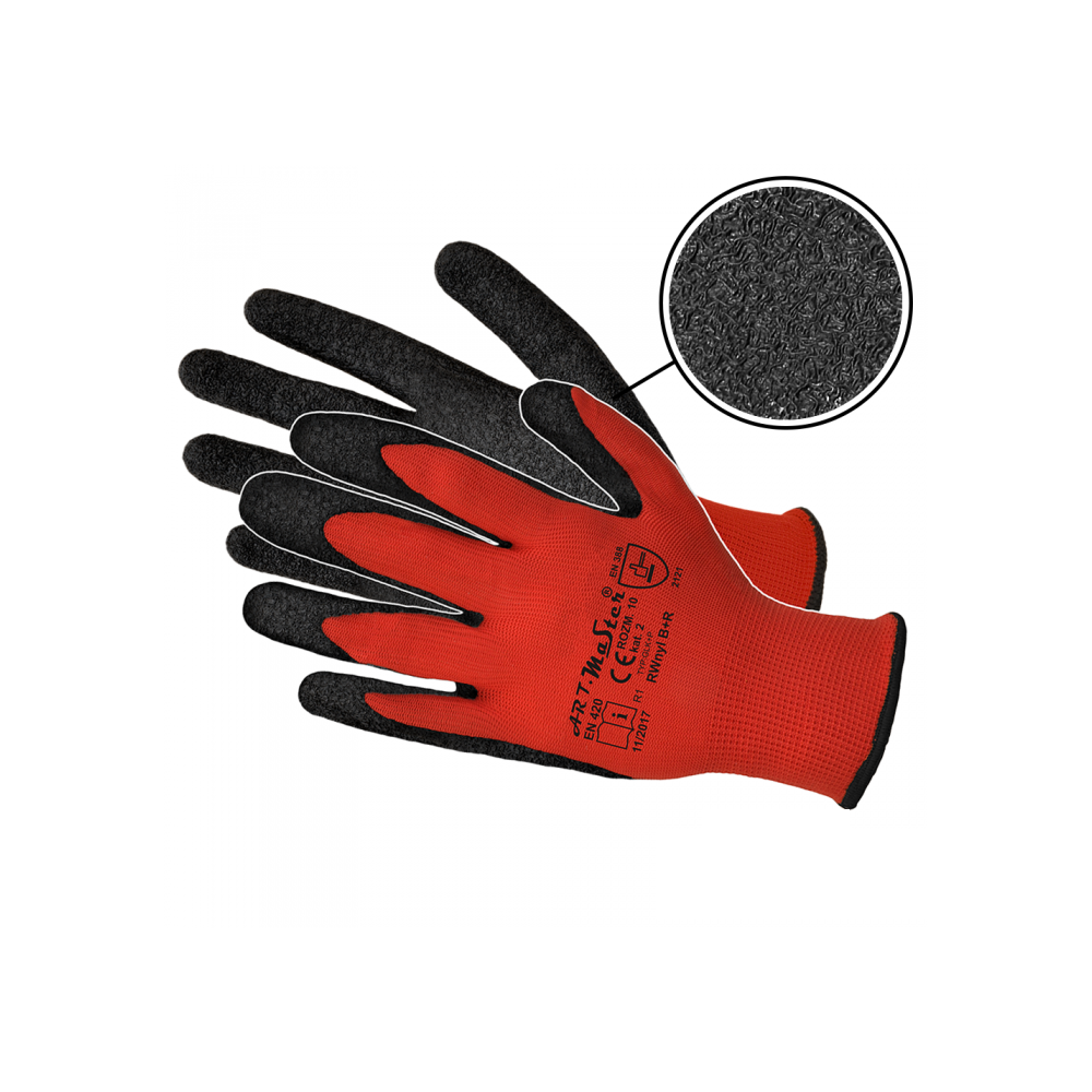 Piros munkáskesztyű - Image 3