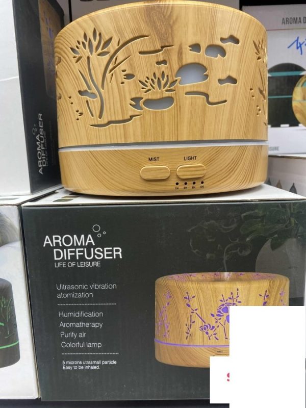 Aroma Párásító egyedi mintákkal led világitással - Image 3