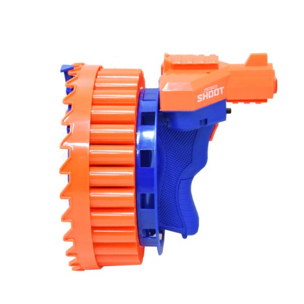 Gyors tüzelésű automata játék gépfegyver 28db szivacstölténnyel - Image 5