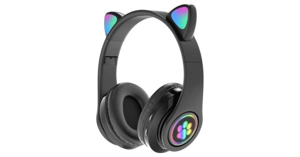 B39M vezeték nélküli bluetoothos fejhallgató cica füllel – cat ear