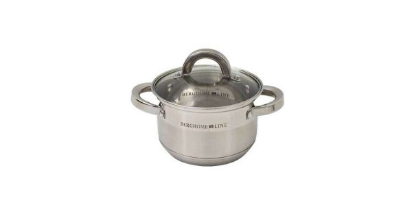 Berghome Line BL-1346B indukciós 8 részes rozsdamentes edénykészlet, (2.1L, 3.0L, 4.0L, 6.6L) - Image 2