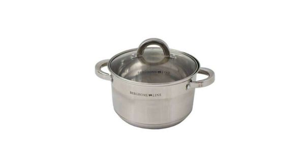 Berghome Line BL-1346B indukciós 8 részes rozsdamentes edénykészlet, (2.1L, 3.0L, 4.0L, 6.6L) - Image 3