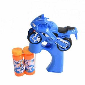 Motoros automata buborékfújó pisztoly , fényekkel