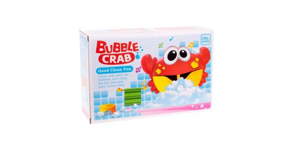 Buborékgenerátor habfürdő játék rák