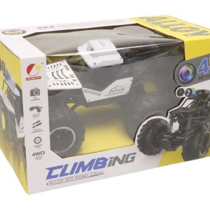 Távirányítós akkumulátoros terepjáró, játék autó HD wifis kamerával