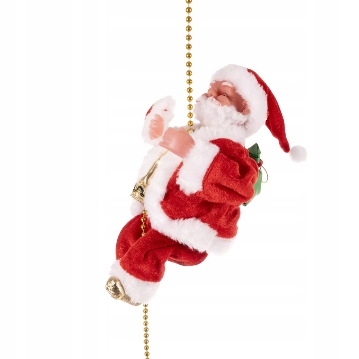 Interaktív ünnepi zenélő mászó mikulás