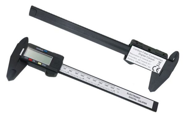 Digitális tolómérő, 0mm-150mm, szénszálas - Image 2
