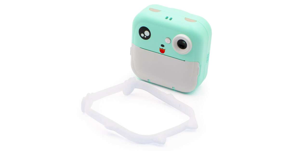 Digitális fényképezőgép gyerekeknek, azonnali hőnyomtatóval, 2 csomag papírral, 32GB, 9x9x4,5 cm - Image 6