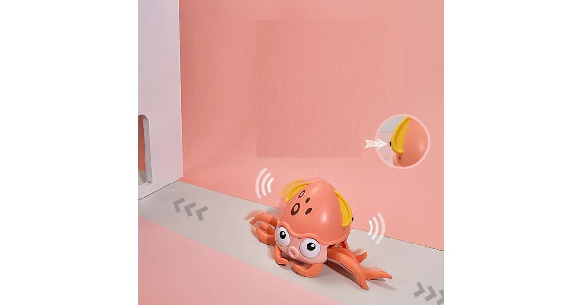 Mászó polip játék,babajáték ,zenélő és led lámpákkal - Image 8