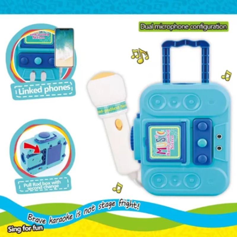 Gyermek karaoke gép mikrofonnal - Image 2