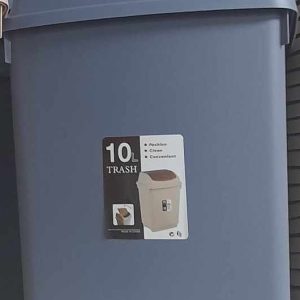 10l billenő tetejű szemetes,kék