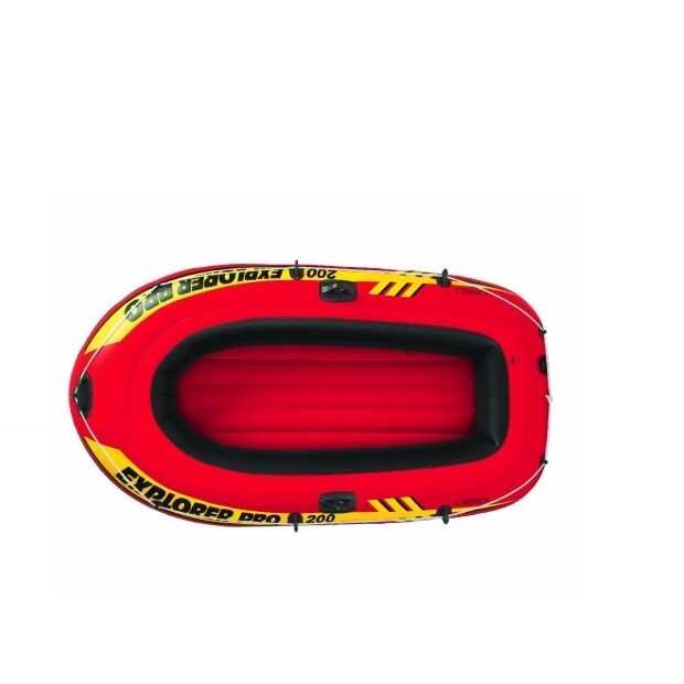 Felfújható kétszemélyes gumicsónak lapáttal és pumpával , 196 x 102 x 33 cm - Image 4