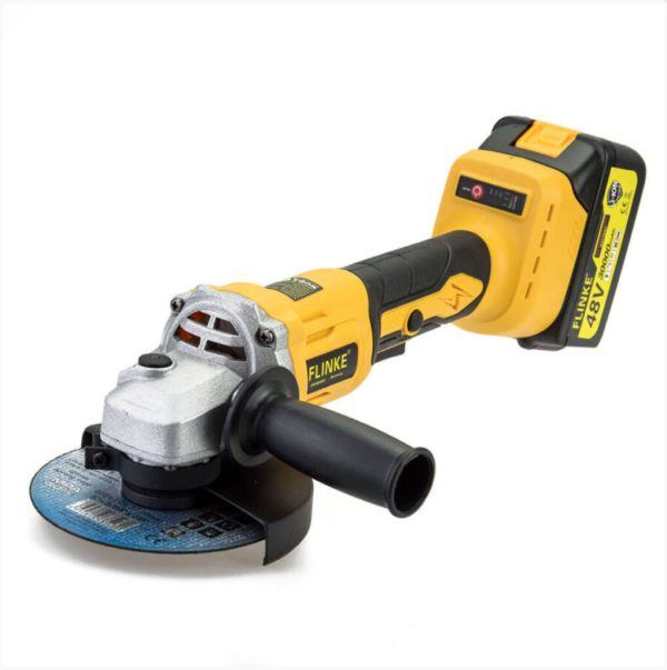 FK-8027 - Flinke akkus sarokcsiszoló Flex 125mm 48V 2db akkuval - Image 5