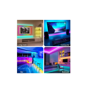 Faklya Színváltós RGB LED szalag 5050/2×5 m