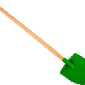 Műanyag kerti szerszám ,fa nyéllel gyerekeknek ,Ásó 70cm