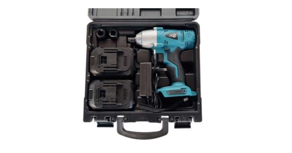 Fors tools 2 akkumulátoros ütvecsavarozó dugókulcsal kofferban 550nm RK-4058 100V - Image 4