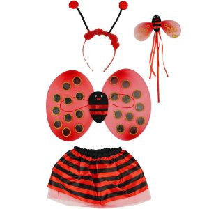 Katicabogár kislány farsangi jelmez - Repülj a kalandok felé!