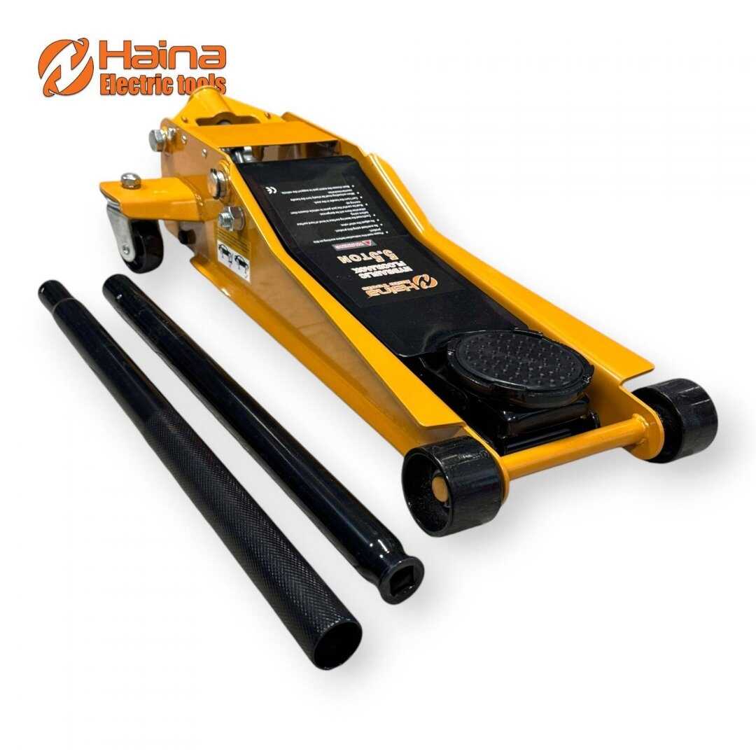 Haina HA-5510 Krokodil alacsony profilú emelő 2 dugattyús, 5,5 Tonna, 75-510mm - Image 10