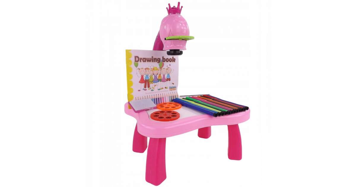 Hercegnős ,projektoros rajzasztal ,színesekkel és sablonokkal ,hangeffektel - Image 8