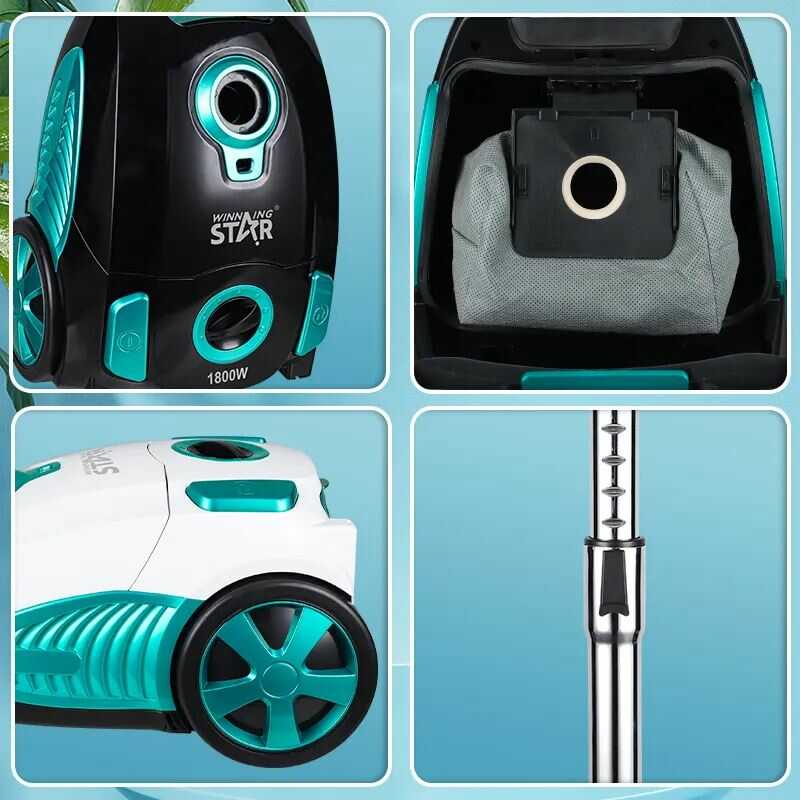 Winning Star ST-5032 Porzsákos Porszívó 4 literes, 1800W - Image 11