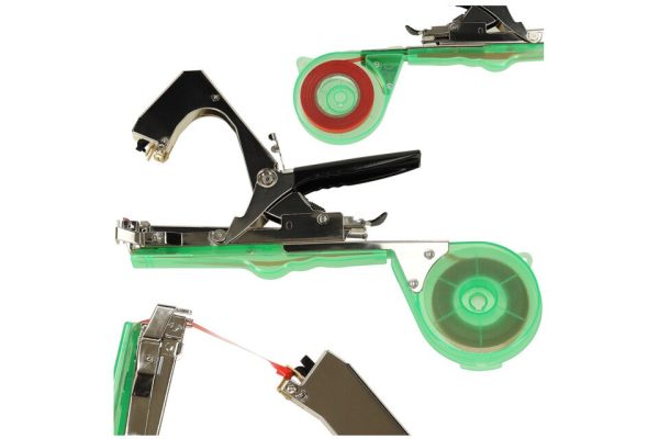 TapeTool Kézi Kötözőgép + szalag 31,5x23x3 cm szőlő és gyümölcsfa kötözésére - Image 9