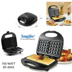 Elektromos gofrisütő (Sonifer SF-6043)
