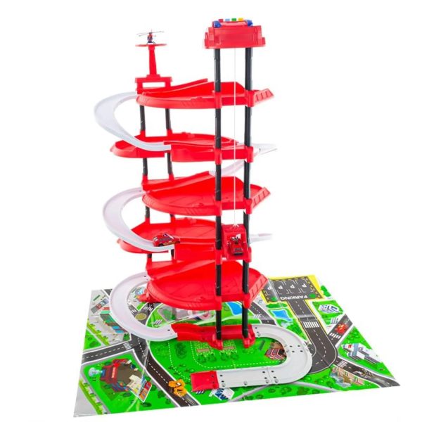 Játék  4 emeletes  parkolóház Lifttel ,Repülő leszálló pályával - Image 3