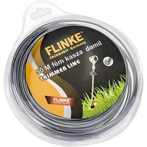 Flinke Fémszálas Fűkasza Damil – Ø2.4 mm, 50 m, Univerzális