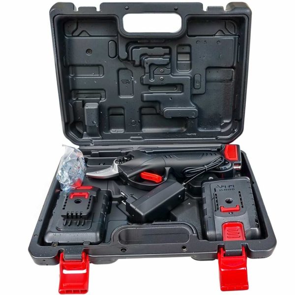 LeoTools LE-040 Akkumulátoros Metszőolló 2db 36V akkuval - Image 5