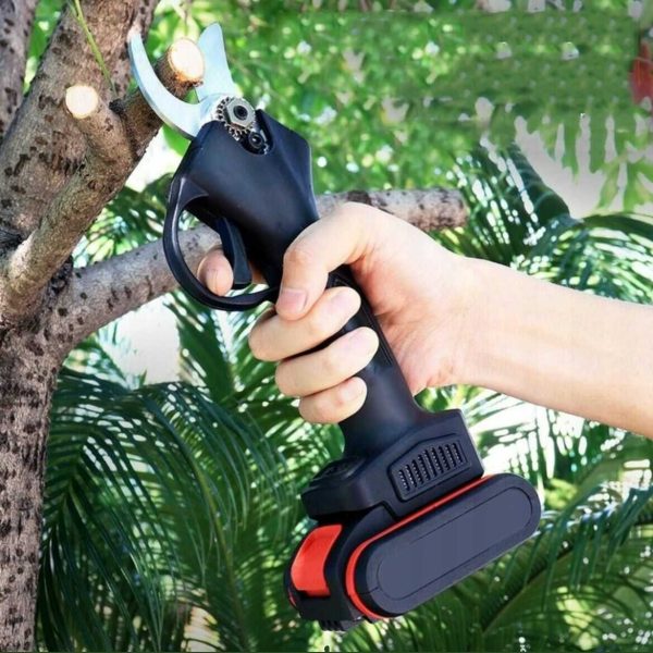 LeoTools LE-040 Akkumulátoros Metszőolló 2db 36V akkuval - Image 2