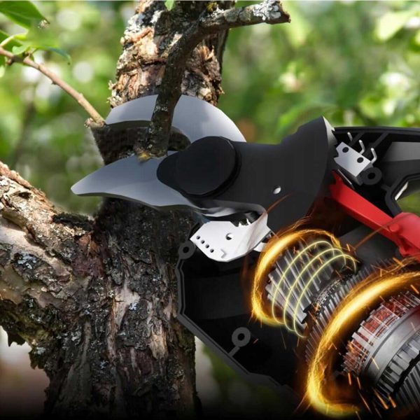 LeoTools LE-040 Akkumulátoros Metszőolló 2db 36V akkuval - Image 4
