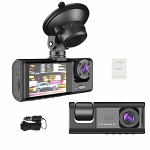 Autós Menetrögzítő Kamera Két Csatornás Támogatással, Szenzorokkal és Super HD Kijelzővel