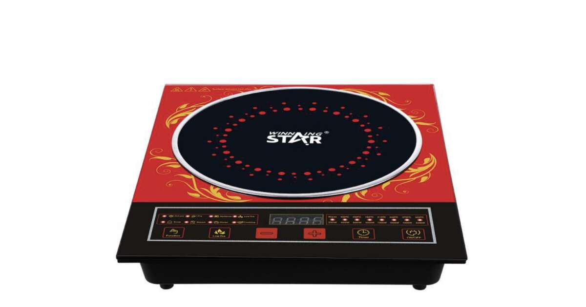 Winning Star ST-9674 Indukciós főzőlap , 31 cm × 37.5 cm , 2200 W - Image 3