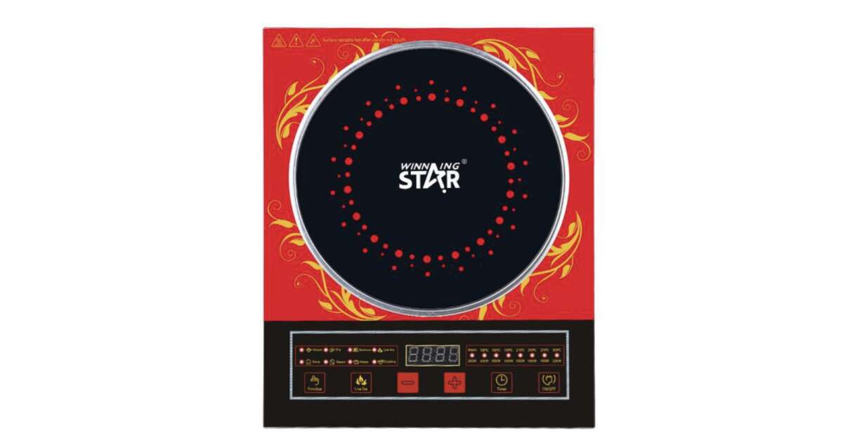 Winning Star ST-9674 Indukciós főzőlap , 31 cm × 37.5 cm , 2200 W - Image 6