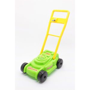 Gyerek ,játék műanyag fűnyíró zöld 55cm