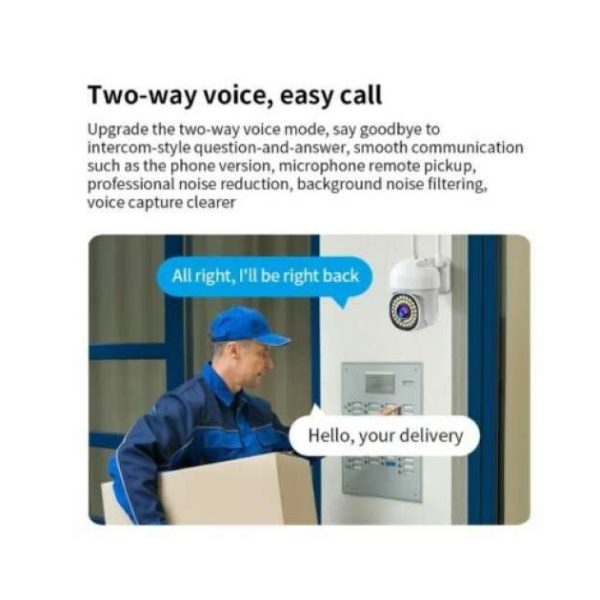 Jortan JT-8161QJ Wifis IP intelligens kamera, éjjellátó, 2 Mp, IP66 - Image 9