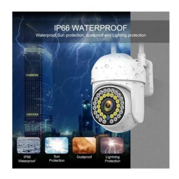 Jortan JT-8161QJ Wifis IP intelligens kamera, éjjellátó, 2 Mp, IP66 - Image 5