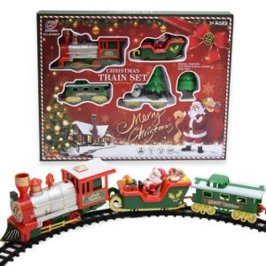 Karácsonyi elemes kisvasút pálya , 22 db-os