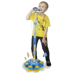 Karaoke állvány, gyerekeknek mikrofonnal