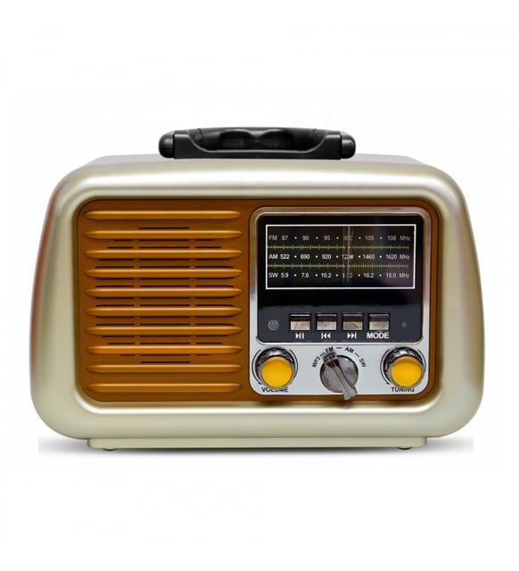 Kemai MD-1900BT hordozható rádió Bluetooth, USB, MicroSD, AM / FM / SW3,kék - Image 4