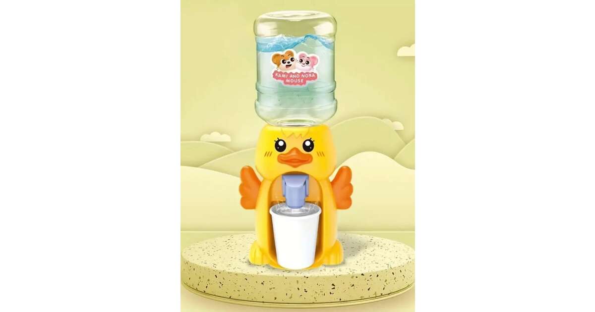 Gyerek vízadagoló pohárral többféle állatfigurával és színben 18cm - Image 3