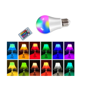 RGB Távirányítós intelligens LED izzó