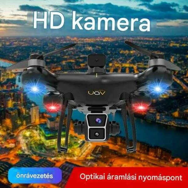 KOS-13006 Ultra HD 2 kamerás összecsukható mini Drón akadálykerüléssel és GPS visszatérítéssel - Image 7