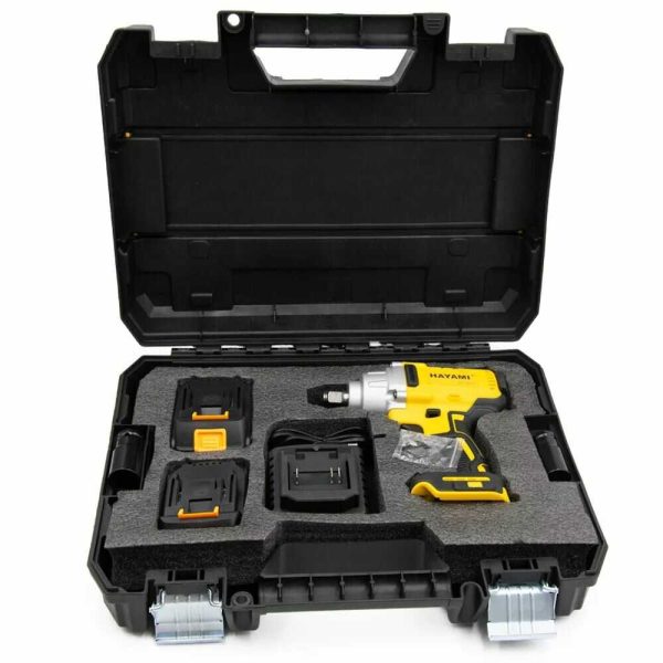 Hayami HA-1007 Ütvecsavarozó 1350 Nm, 2db 21V 6000mAh akkumulátorral - Image 3