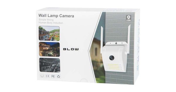 Vezeték nélküli falra szerelhető wifis kültéri  kamera , 2mp , V380 - Image 5